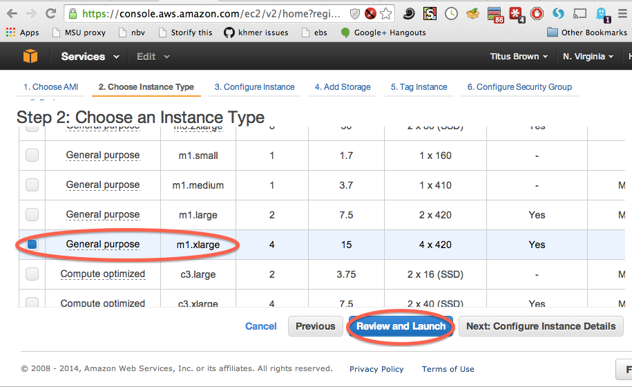 Start up an EC2 instance — angus 5.0 documentation